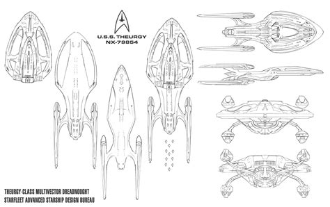 Auctor Lucan Theurgy Class Starship Schematics