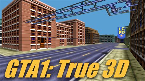 Grand Theft Auto 1 Map In Full 3d Youtube