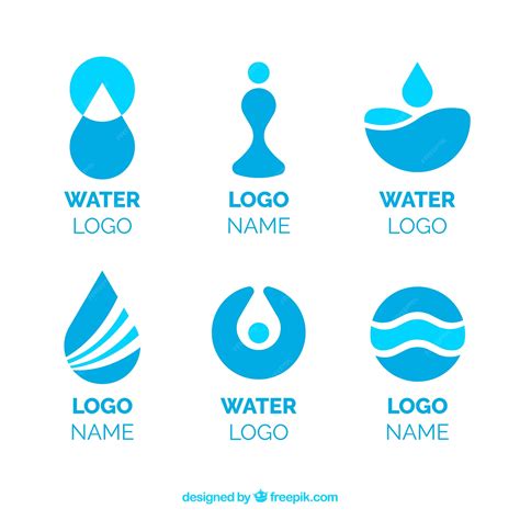 Water Brands Logos With Mountains