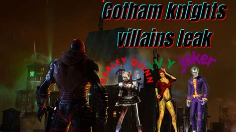 Gotham Knights Villains Leak YouTube