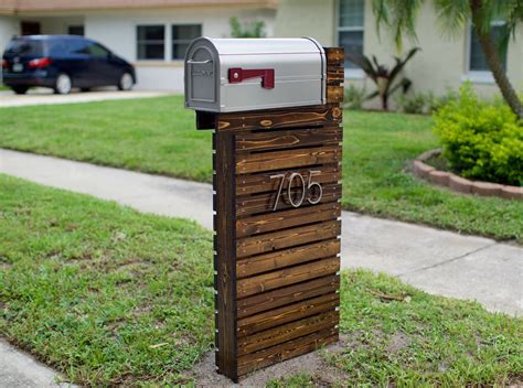 Diy Mailbox Modern Mailbox Diy Wooden Mailbox Diy Mailbox