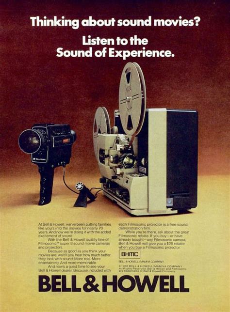 Bell And Howell Filmosonic Super 8 Sound Movie Cameras And Projectors