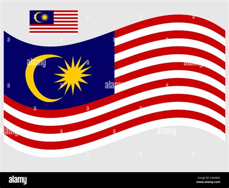 Malaysia Flag Wavy Flag Malaysia Hi Res Stock Photography And Images