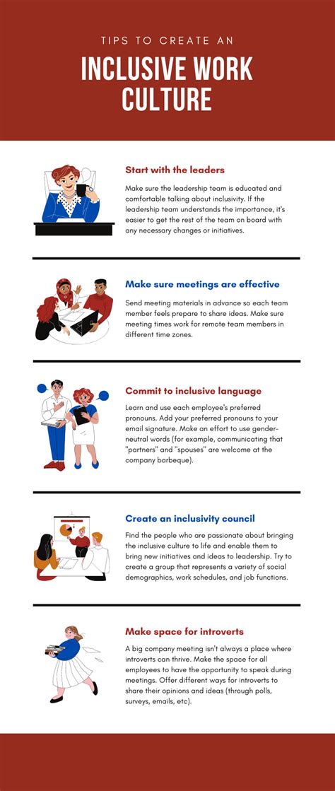 Tips To Create An Inclusive Work Culture