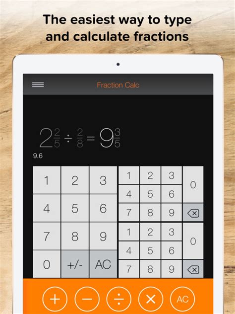 App Shopper Fraction Calculator Decimals To Fractions Productivity