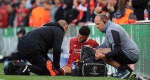 We have still a few very important. Alex Oxlade-Chamberlain out injured until at least May 2019