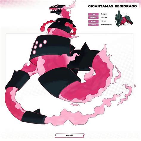 Nintendo News On Instagram “gigantamax Regidrago Created By Vimart