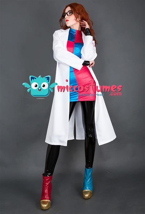 Dragon Ball Android 21 Cosplay Costume With Boot Covers And Earrings