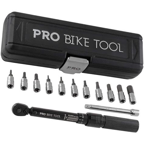 Pro Bike Tool 14 Inch Drive Click Torque Wrench Set 2 To 20 Nm
