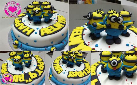 Frost a sheet cake with your favorite vanilla buttercream. Amy's Sweet Bite ♥♥: Birthday cake - Despicable Me minions