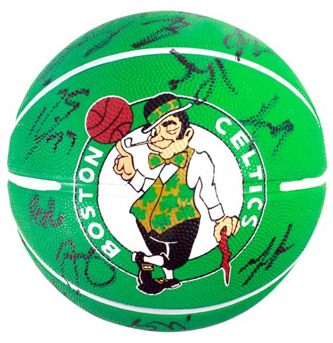 See more ideas about boston celtics, celtics basketball, boston sports. Charitybuzz: Boston Celtics Team Autographed Basketball ...