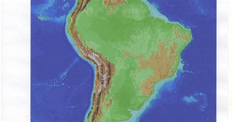 GeografÍa Segundo AÑo San Carlos Cordillera De Los Andes