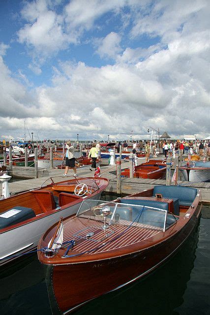 Hessel Antique Wooden Boat Show By Pure Michigan Via Flickr Great