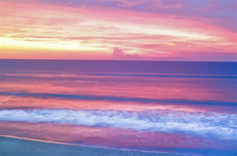 Pink Ocean Sunrise Photograph By Patrick Lynch Pixels