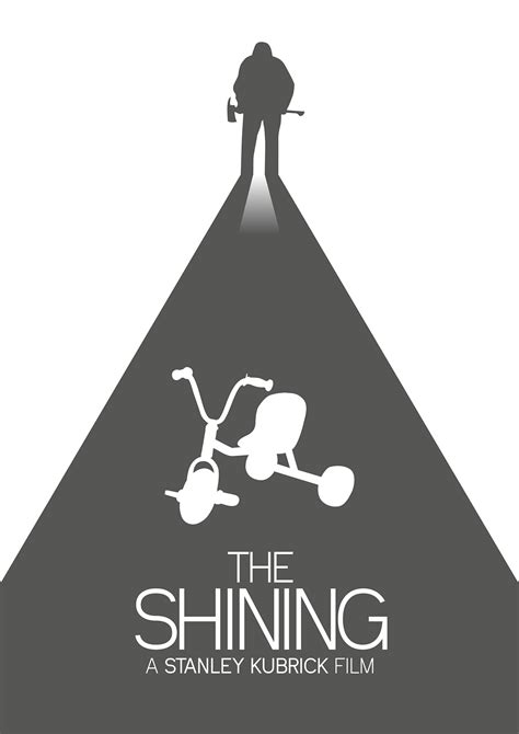 Poster Minimalist The Shining On Behance The Shining Film The