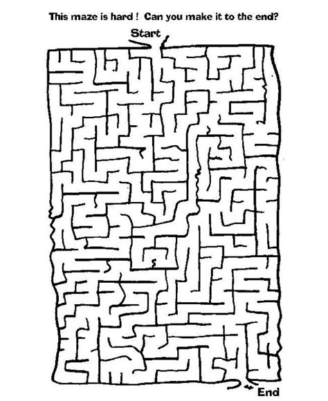 Childrens Activity Sheets To Print Maze Mazes For Kids Free Games
