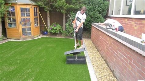 To prevent weeds from growing. Install Evergreen Artificial Turf Canberra - YouTube