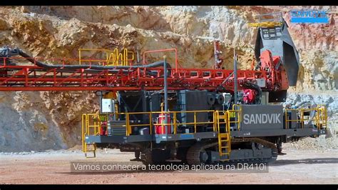 Sandvik Dr410i Productivity Unmatched Portuguese Sandvik Mining And Rock Technology Youtube