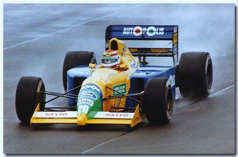 Nelson Piquet Benetton B191 Ford F1 Silverstone British Gp 1991 A