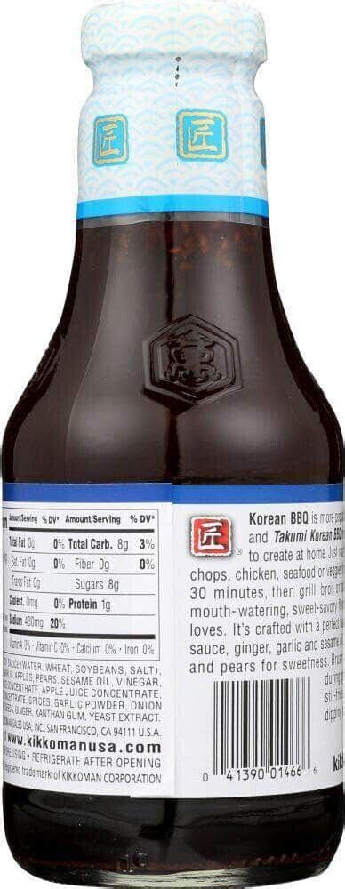 Buy Kikkoman Takumi Teriyaki Korean Bbq Sauce 2125 Oz Online At
