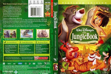 Jungle Book 40th Anniversary 2 Dvd New Dvd Disney Cri Variety Products