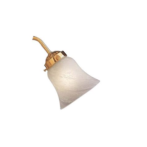 Minka Aire 45 H Glass Bell Ceiling Fan Fitter Shade Screw On In White And Reviews Wayfair