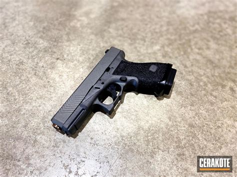 Glock 23 Cerakoted Using Tungsten Cerakote