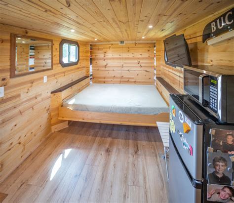 He Used An Atv Winch To Create An Epic Murphy Bed In His Cargo Trailer