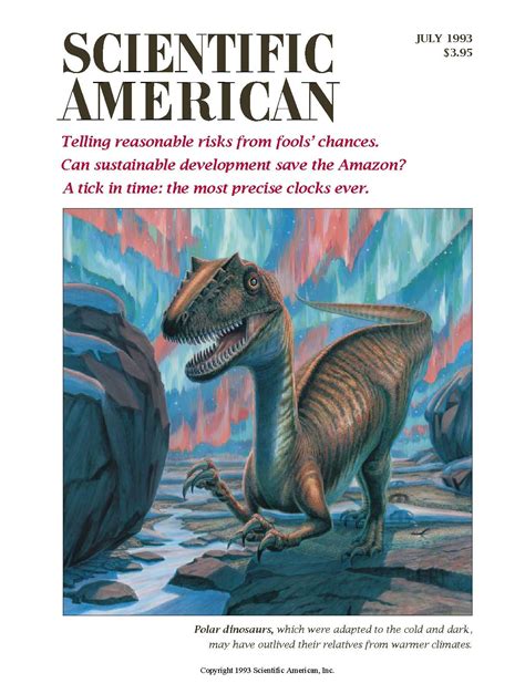 Scientific American - 1993 - no7 | Scientific american, Scientific american magazine, American