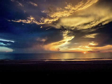 Shark Cloud At Sunset Photograph By David Choate
