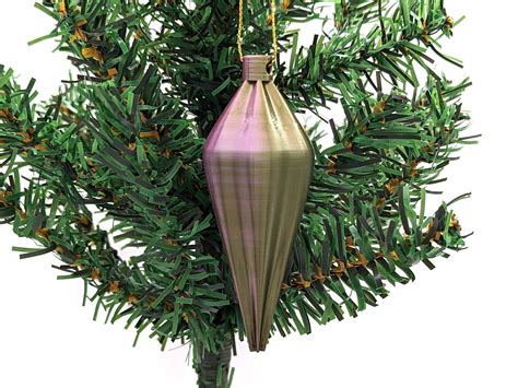 Teardrop Christmas Tree Ornaments By Ken Mills Download Free Stl Model