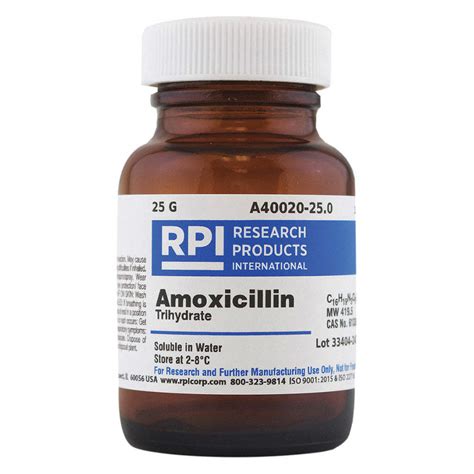 Amoxicillin Amoxicillin Trihydrate Antineoplastic Agents