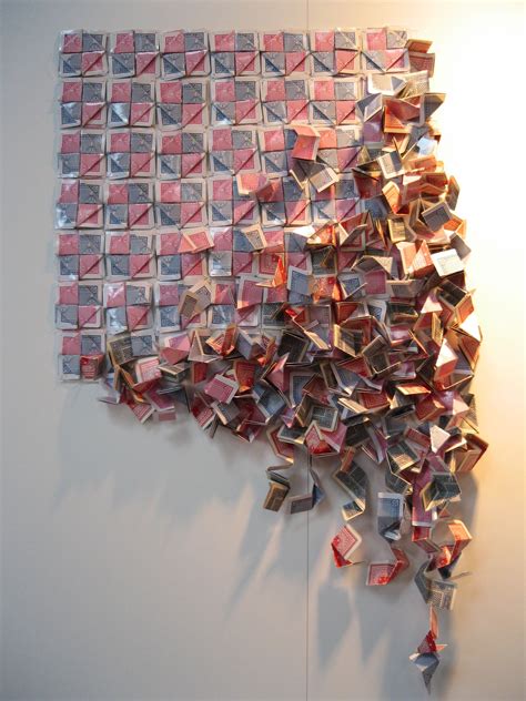Playing Cards Sculpture Card Art Paper Art Installation Playing