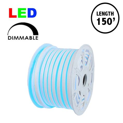 150 Feet Led Mini Neon Flex Linear Rope Light Spool 120v