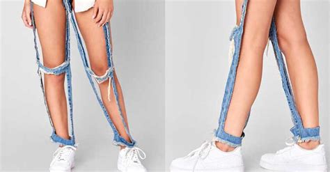 Omg Extreme Cut Out Jeans Sell For Wplw Fm