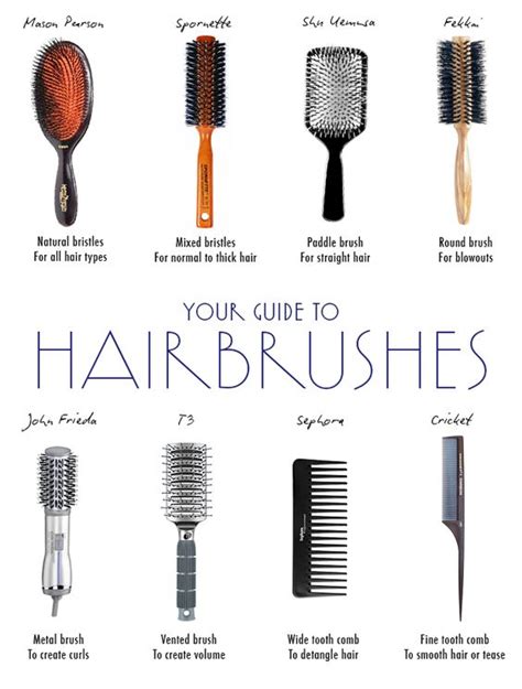 The Best Brushes For Every Hair Type Different Types Of Hair Type