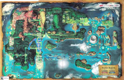 Image A Look At The Pokemon Omega Ruby Alpha Sapphire Map
