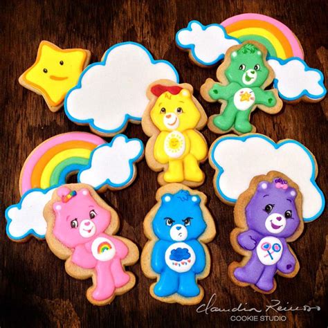 80s Baby Care Bears Cookie Collection Care Bears Birthday Party