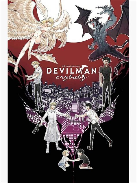 Devilman Crybaby Poster For Sale By Bonniemika Redbubble