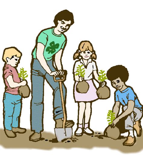 Child Planting Tree Clipart 20 Free Cliparts Download Images On
