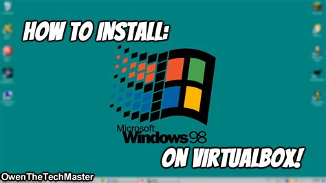 How To Install Windows 98 On Virtualbox Youtube
