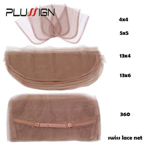 5 Style Closure Net Materials For Wigs Making Professional Plussign Net