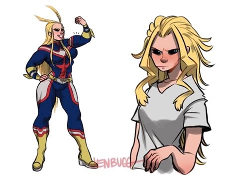 All Might But Genderbend