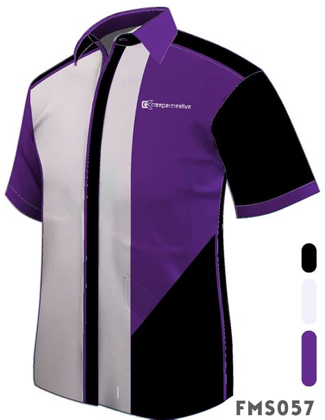 Baju Korporat Purple Hitam Baju Pengawas Sekolah Rendah