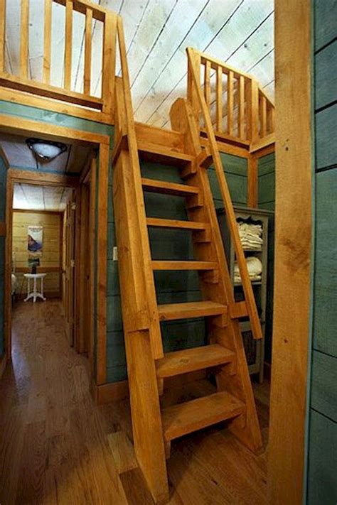 Wonderful Loft Stairs For Tiny Apartment Decorating Ideas Loft Stairs Cabin Loft Loft Railing
