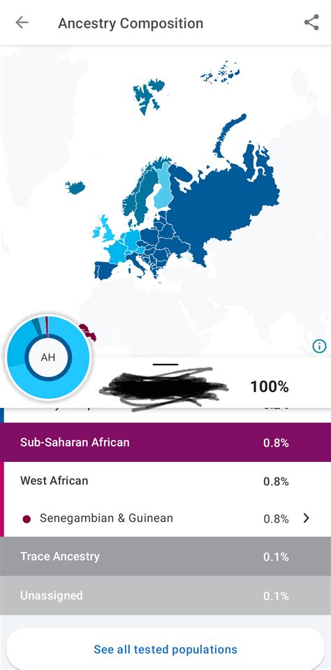 after being adopted from birth i got my results r 23andme