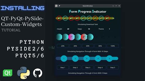 Python Installing Qt Pyqt Pyside Custom Widgets Gui Ui Pyside Free