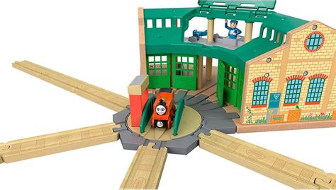 Wood Tidmouth Sheds From Mattelfisher Price And Totally Thomas Inc
