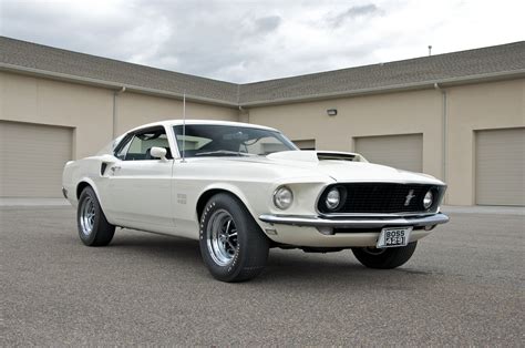 2500x1613 White Car Car Fastback Muscle Car Ford Mustang Boss 429