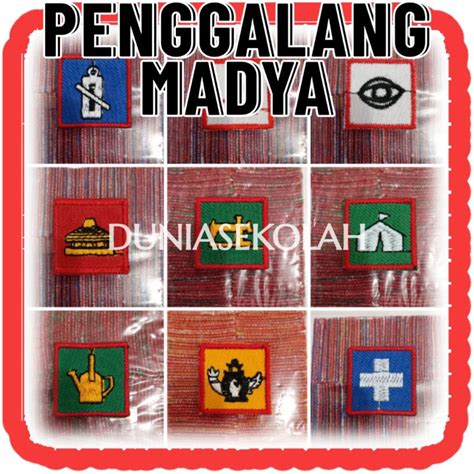 Jual Tkk Tanda Kecakapan Khusus Pramuka Madya Penggalang Bordir